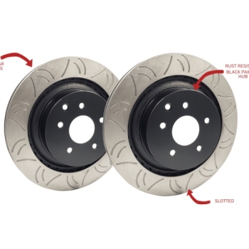 Nissan R32 / R33 / R34 GTR HFM.Parts 340mm Hintere Bremsen Upgrade