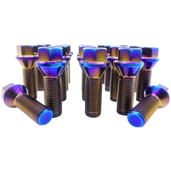 M12x1.5 Titan Conical Seat Lug Bolts for BMW - Rison
