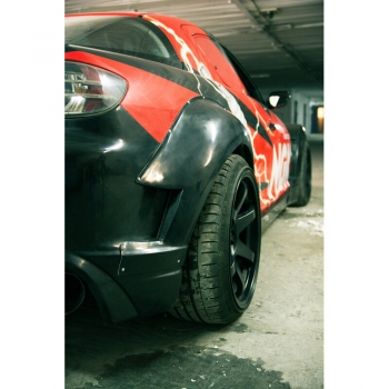 Mazda RX8 Hintere Radlauf Verbreiterungen Seitenteil