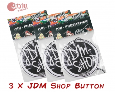 *3er-Pack* JDM Air-Freshener JDM Shop Button - Jet Ice