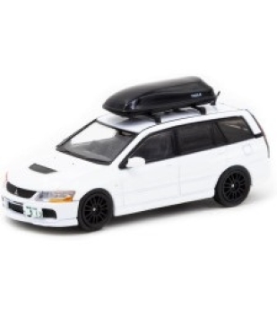1/64 Mitsubishi Lancer Evolution wagon, white- Tarmac