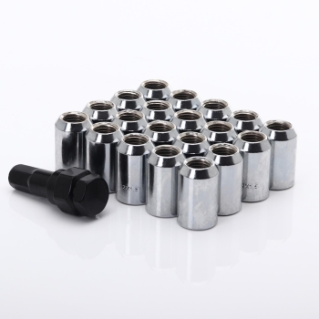 JR Stahl Radmuttern M12x1.25 Imbus LugNuts
