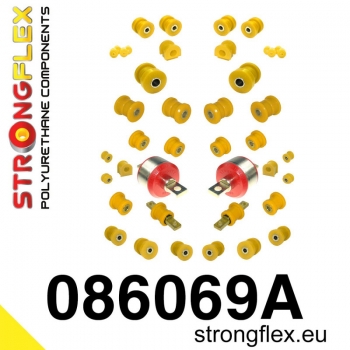 Honda Civic EG EJ CRX Del Sol Suspension Bushing Kit SPORT STRONGFLEX PU 086069A