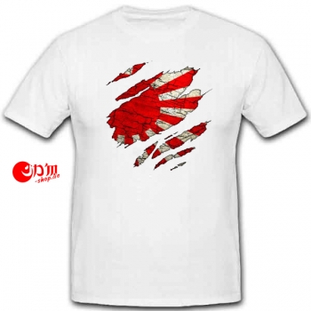 Ripped Rising Sun JDM T-Shirt