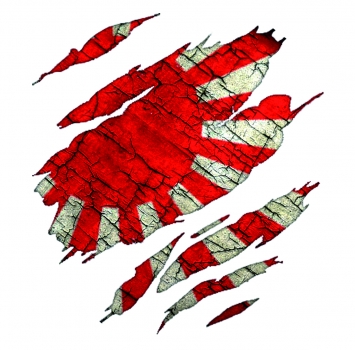 Ripped Rising Sun JDM T-Shirt
