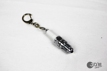 Spark Plug LED Light Keychain