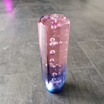 Bubble Shift Knob 8-Shaped 150mm Rose Blue
