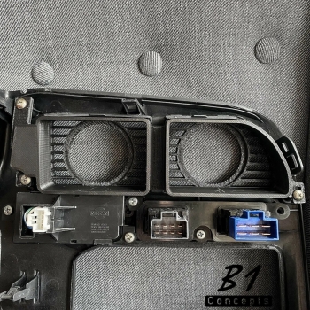 Nissan Skyline R33 Gauge Adapter 2x 60mm