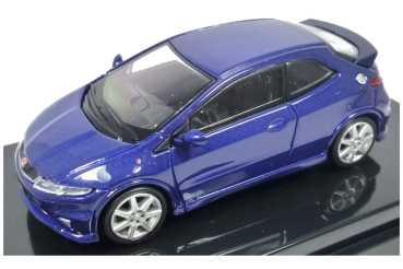 1/64 Para64 Honda Civic FN2 Sapphire Blue LHD