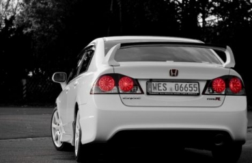 Honda Civic 4D/Hybrid 05+ Type R Look ABS Rear Bumper