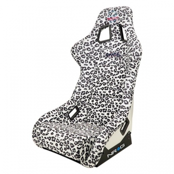 NRG Bucket Seat Savage Series Leopard