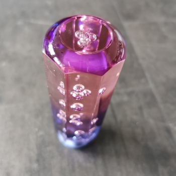 Bubble Shift Knob 8-Shaped 150mm Rose Blue