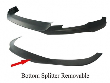PU Design Front Bumper Lip GV Style Black Polyurethane Toyota GT86 Pre Facelift