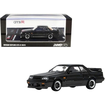1/64 Nissan Skyline GTS-R R31 Black / Gunmetal - Inno64