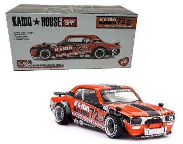 1/64 Kaido House Nissan Skyline 2000 GT-R (KPGC 10) Kaido Racing V1 - MiniGT