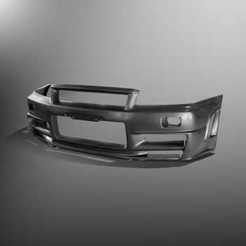 Nissan Skyline R34 Front Bumper Stosstange Z-Tune Nismo Style BNR34  - PP Plastik