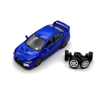 1/64 BM Creations Mitsubishi Lancer Evo X RHD Blue