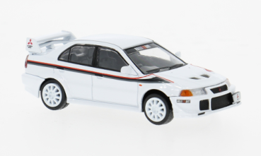1/64 BM Creations Mitsubishi Lancer Evolution 6 - White Tommi Edition (RHD)