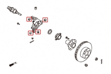 Hardrace Nissan Skyline R35 GTR Rear Knuckle Bushing