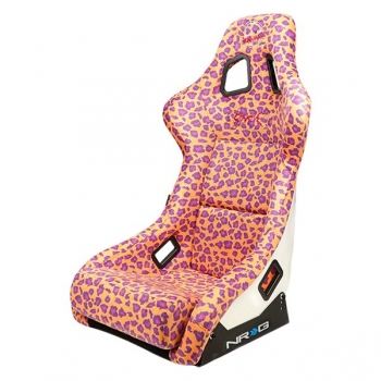 NRG Bucket Seat Savage Series Leopard