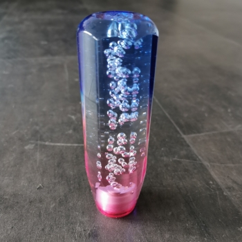 Bubble Shift Knob 8-Shaped 150mm Blue White Pink