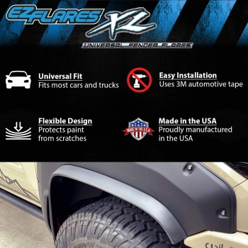 EZ-Lip XL Fender Flares Kotflügelverbreiterung