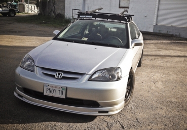 PU Design Honda Civic 01-03 Mugen Style Front Lip