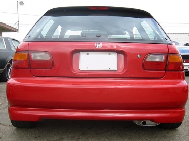 PU Design Honda Civic EG EJ 92-95 3dr Type R Style Rear Lip