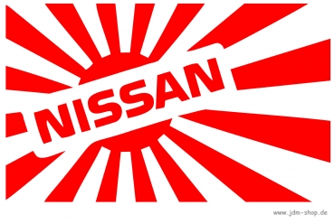 Rising Sun Nissan Decal