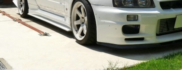 Nissan R34 GT-R HSM Style Seitenschweller Extensions