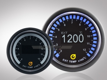 Exhaust gas temperature display 52mm VLS-OLED Series