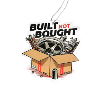 Built Not Bought Car Air Freshener - Floral Scent