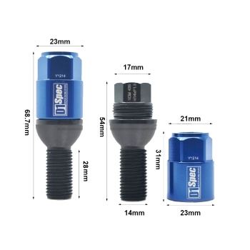 M12x1.5 Two In One Wheel Bolts Steel - D1 Spec