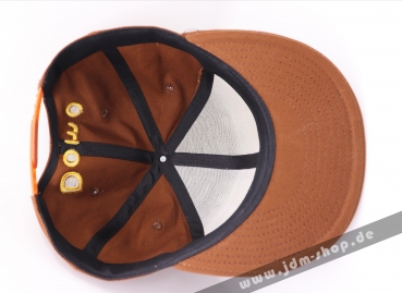 Domo-Kun Snapback Cap Braun