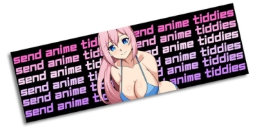 Sticker H*ntai Send Anime Tiddies