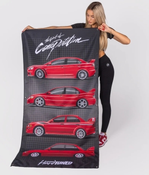 Banner Mitsubishi Evolution Generations Garage