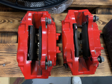 Honda Civic FD2 Type-R 4-Kolben Bremssättel Satz BREMBO Gebraucht