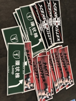 Scene Killer Matt Sticker Slap