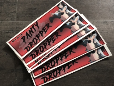 Panty Dropper Glitter Sticker Slap
