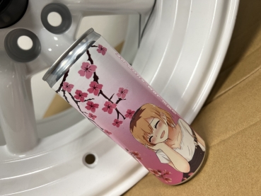 Sakura Pink Blueberry Citrus Lemonade Softdrunk 250ml Can