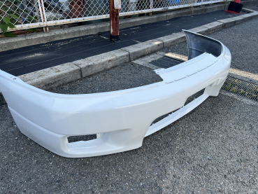Nissan OEM R33 Skyline GT-R Front Bumper QM1 White BCNR33