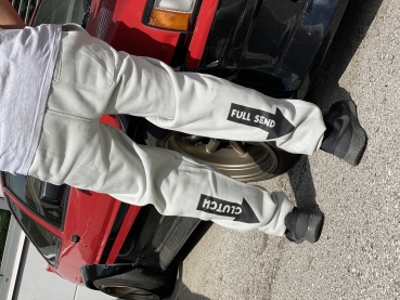 JDM Wear Sweat Pants Clutch & Full Send