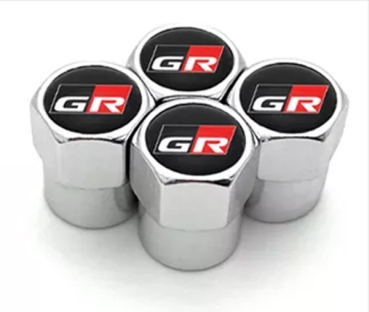 GR Style Tire Valve Caps
