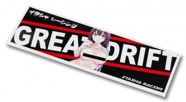 Itasha Racing Decal "GREAT DRIFT"