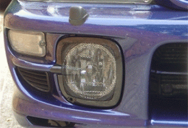 Subaru Impreza Fog Light Covers GC8 1999-00