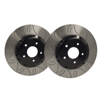 Nissan R33 R34 GTR GKTech HFM 324mm 2 Piece Slotted Rotors