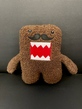 Domo-Kun 20cm Figur Braun Mit Schnurrbart
