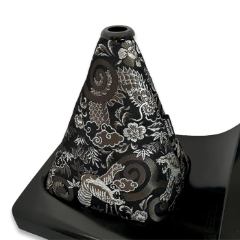 JDM Tsurikawa Schaltsack Tiger & Dragon Silber