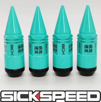 Steel Lug Nuts 2pcs MINI Spikes 76mm M12x1.5 Radmuttern - SICKSPEED