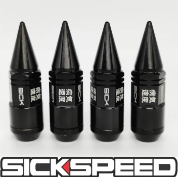 Steel Lug Nuts 2pcs MINI Spikes 76mm M12x1.5 Radmuttern - SICKSPEED